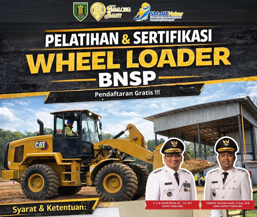 PELATIHAN DAN SERTIFIKASI WHEEL LOADER  2026